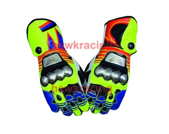 Valentino Rossi MotoGP Gloves 2013  (Leather Gloves) (Shop Close Until 15th May)