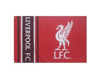 Liverpool FC Club Official Flag 5 x 3 feets (Big Liverpool FC Flag) (Shop Close Until 15th May)