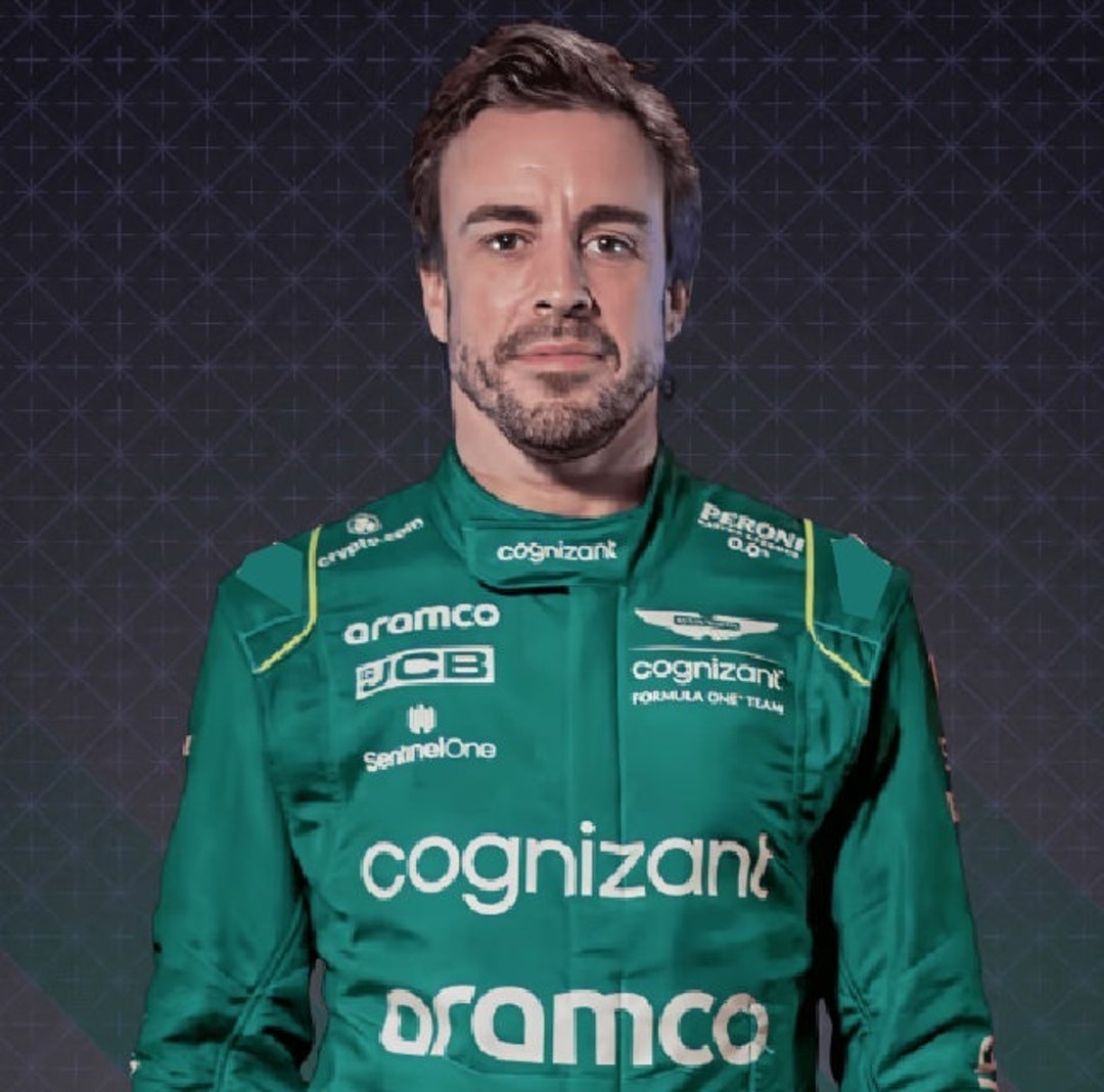 Traje de karting Fernando Alonso F1 2023 Traje de karting Aston Martin F1  2023 -  España