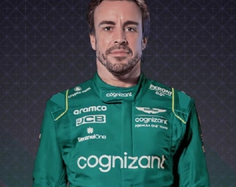 Traje de karting Fernando Alonso F1 2023 Traje de karting Aston Martin F1 2023