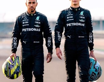 Lewis Hamilton F1 Karting Suit 2023 Mercedes F1 karting Suit 2023