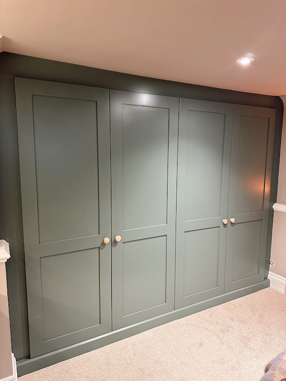 Affordable Custom made Fitted Wardrobes Etsy
