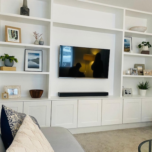 Bespoke TV Unit Custom Made to Order Media Wall Unit Etsy UK