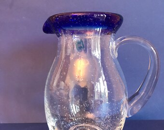 Hadeland Norwegian Art glass jug