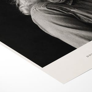 Dolly Parton Black and White Portrait, Tennessee Country Music Photography Matte Poster image 2