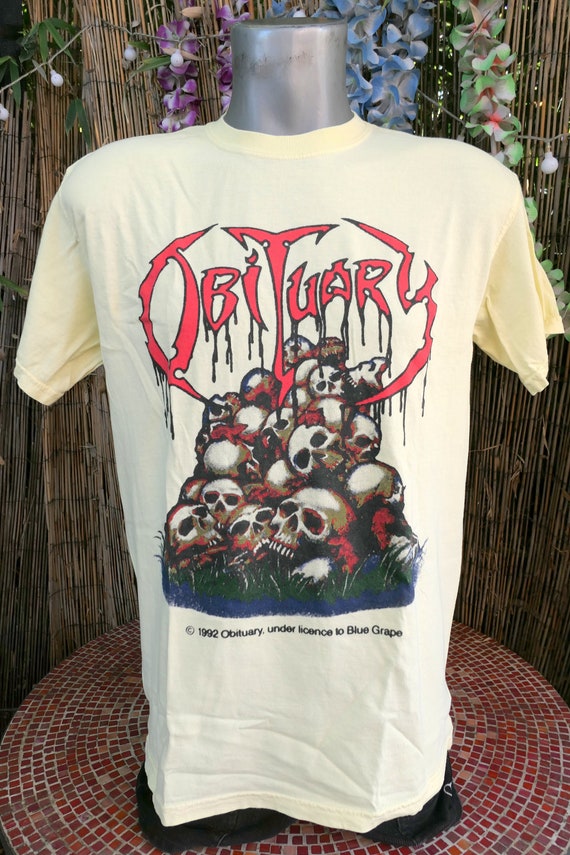 Fear of God ‘Obituary’ vintage Tシャツ Vintage Obituary 