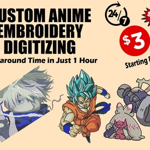Custom Embroidery Digitize, Embroidery Digitize, Custom Digitize, DST File, Digitize Embroidery, Embroidery File, Embroidery Digitizing, PES