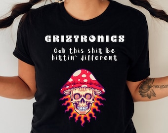 Griz x Subtronics Inspired Shirt, Griztronics Shirt, Griz Merch, Subtronics Merch, Festival Merch, Psy Trance Clothing, EDM Merch, Rave Wear