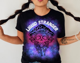 Wakkan Liquid Stranger Shirt, Festival Shirt, Trippy Techno Inspired Tee, Wakkan Shirt, Trippy Wakkan tee, Liquid Stanger Graphic tee, EDM