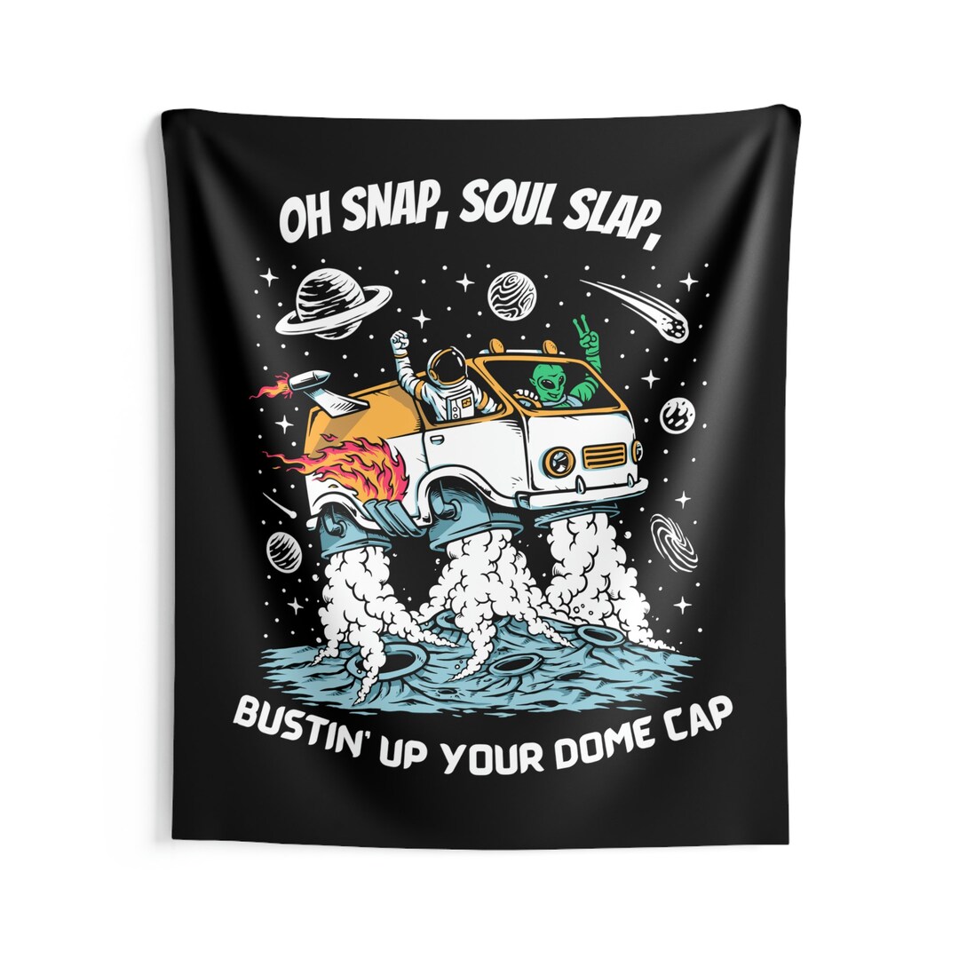 Funkonaut Inspired Tapestry, Griz Merch, Griz Tapestry, Trippy Hippie