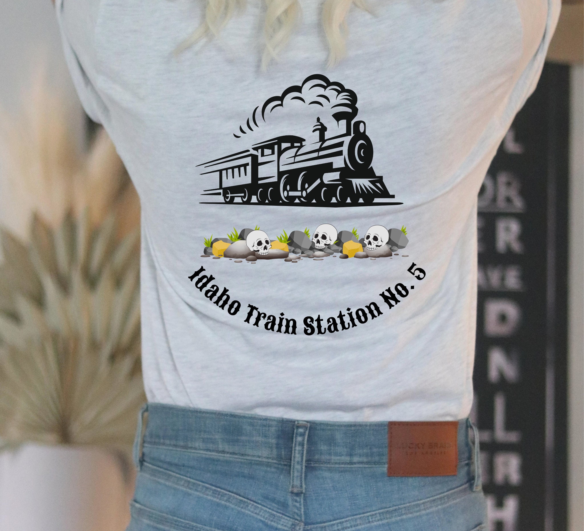 Yellowstone Dutton Ranch Rip Train Station Yellowstone Dutton Ranch Inspired Tee, Found at Idaho Train Station No ...