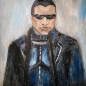 JC Denton, Deus Ex - original artwork - direct from artist