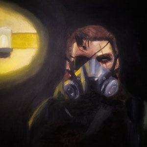 MGSV Punished Venom Snake - original artwork print - direct from artist