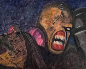 STARS, Nemesis Resident Evil 3 - original artwork print - direct from artist