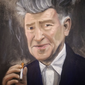 David Lynch Portrait - 8x10&quot; original art print - direct from artist