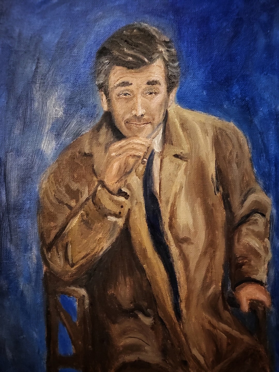 Columbo, Peter Falk Original Artwork Direct From Artist Etsy