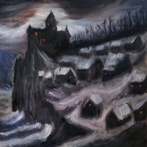 Painted World - original oil painting - direct from artist