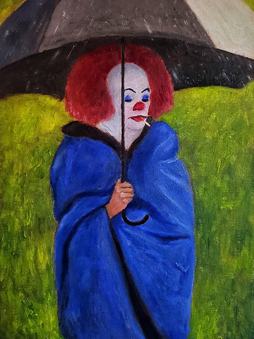 Pennywise Smoking - original 8x10