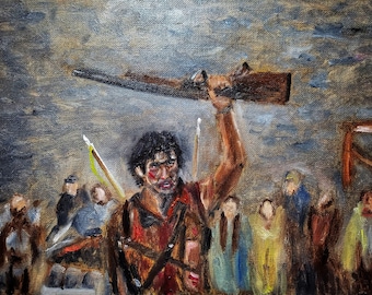 This is my boomstick, Army of darkness, Ash Willams - original artwork - direct from artist