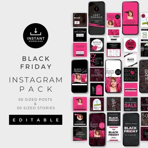Instagram Social Media Vorlagen | Bearbeitbar