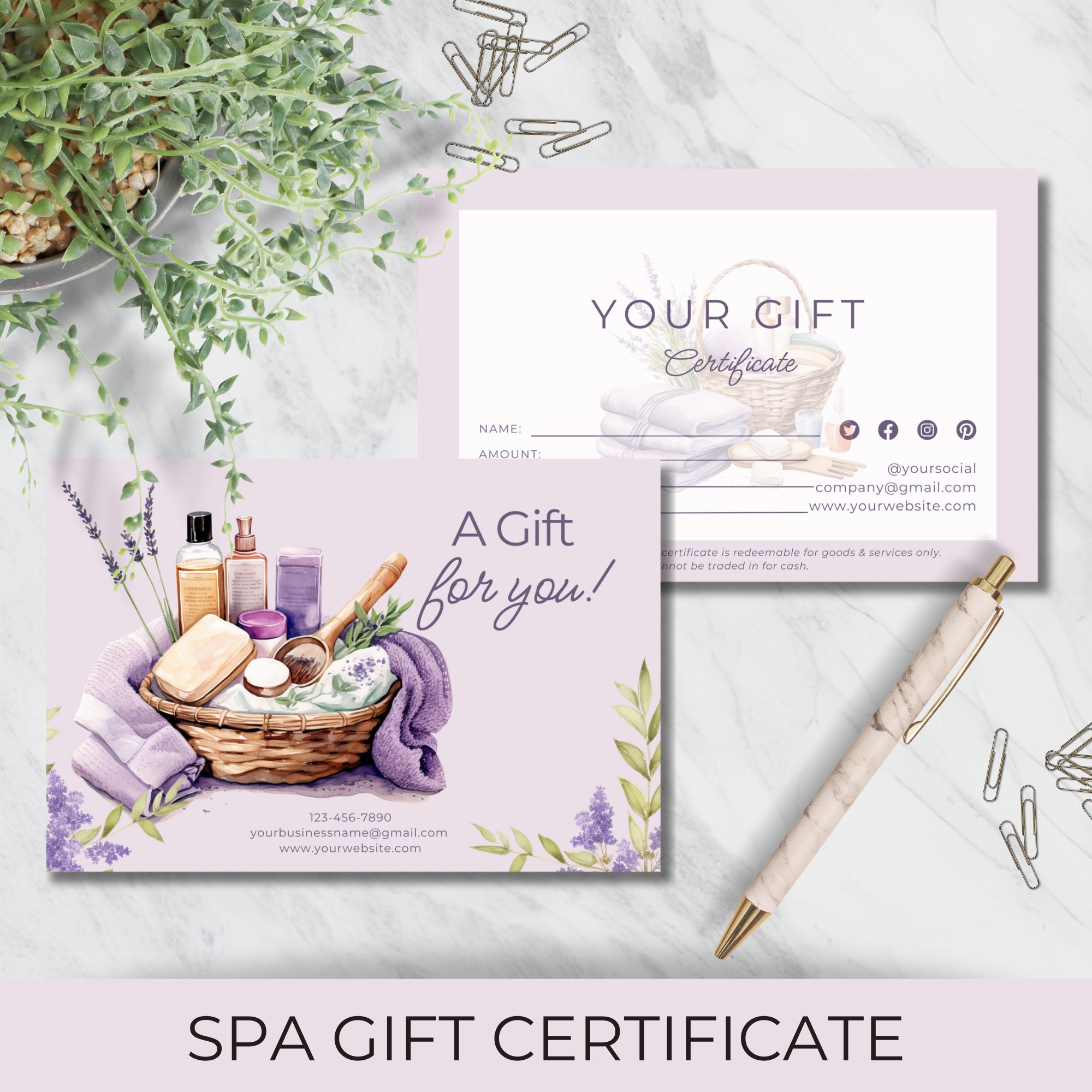 Wellness Spa Gift Certificate Template for Meaningful Gift of Relaxation for Her | Editable and Printable Spa Massage Therapy Gift Voucher - Etsy wellness-spa-gift-certificate-template-for-meaningful-gift-of-relaxation-for-her-editable-and-printable-spa-massage-therapy-gift-voucher-etsy