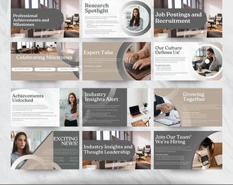 Linkedin Post Templates for Marketing Professionals, Entrepreneurs, Social Media Managers and Job Seekers Looking To Enhance Their Profiles