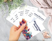 Healing Affirmation Cards | Miscarriage Support | Printable, Editable Templates