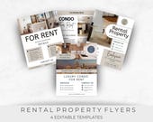 Rental Property Flyer Template | Apartment Lease & Airbnb Marketing