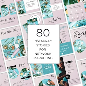 Storie di Instagram per il Network Marketing / Modelli modificabili Canva Designs
