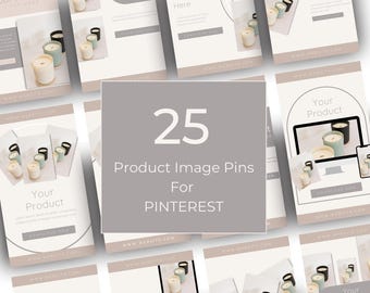 Pinterest Pins | Canva Vorlage | Blogger Pinterest Vorlagen | Pinterest Marketing | Leinwand Pins | Viral Pins | Produkt-Pins | MM001