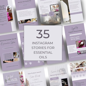 Instagram Story Template für Öl-Enthusiasten und Wellness-Unternehmen | Bearbeitbar für Sie Social Media Inhalt