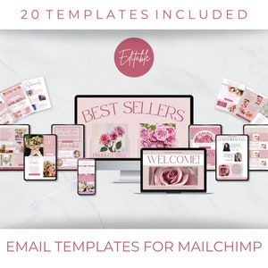 Mailchimp E-Mail-Newsletter-Vorlagen | Mailchimp E-Mail-Vorlagen html | Marketing Vorlage | Sofortdownload | E-Mail-Design | Aktion