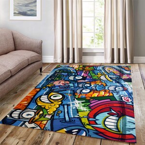 Modern Rug, Art Design Rug, Livingroom Rug, Personalized rug, Custom Rug, Popular Rug