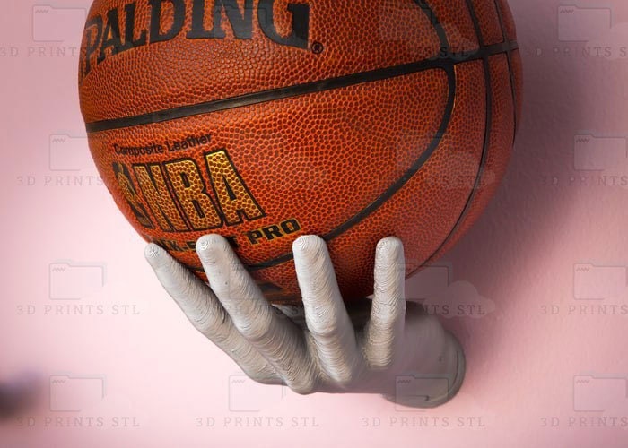 Basketball Holder Hand Stl 3D Print File Stl Home Decor Stl Etsy Sweden