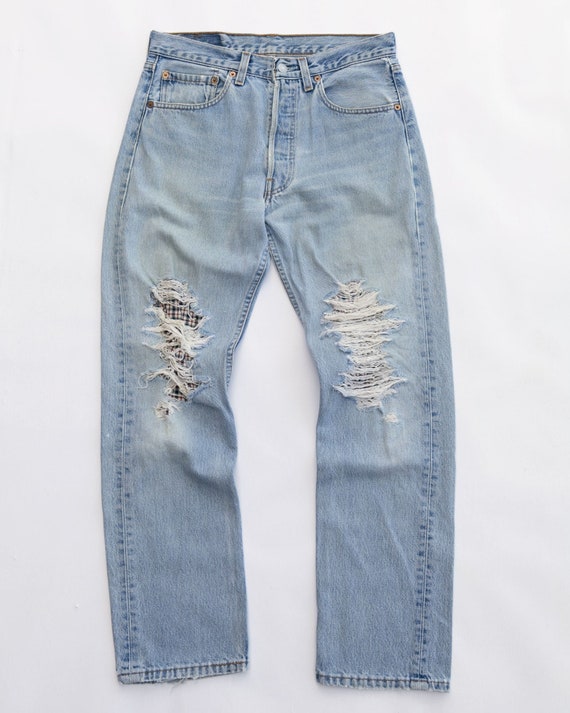 1990's Levi's 501 Grange Style Jeans w29 (#8007) - image 1