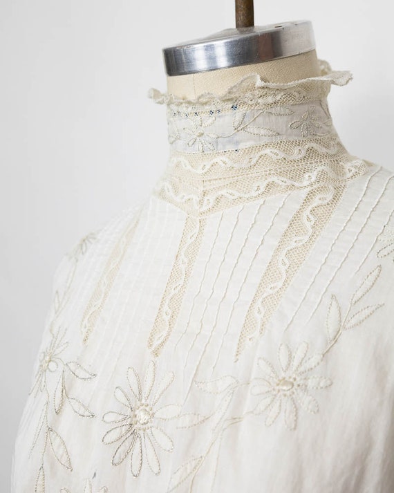 Edwardian Hand-sewn Blouse - image 6