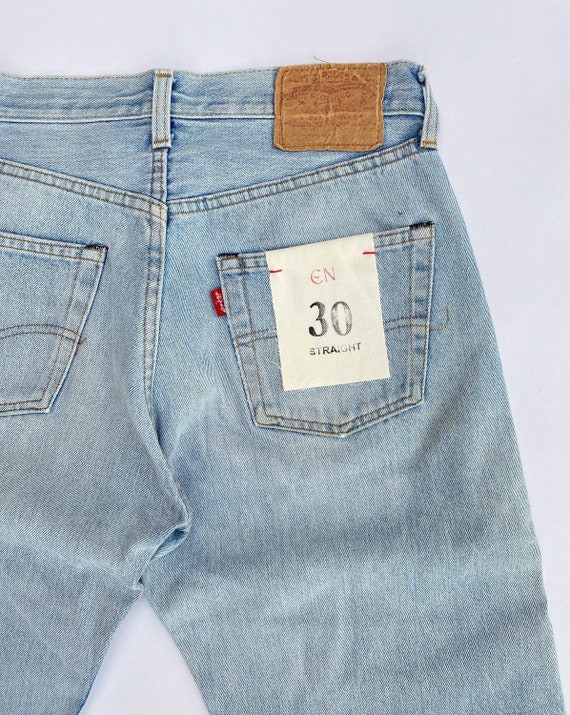 1980's Levi's 501 Selvedge w30 L30 Vintage RedLin… - image 5