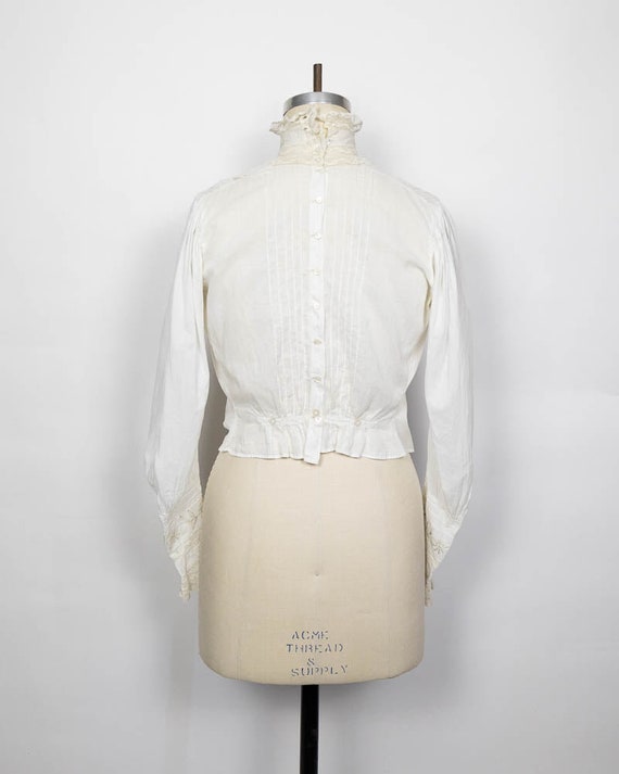 Edwardian Hand-sewn Blouse - image 4