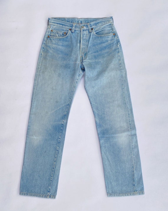 1980's Levi's 501 Selvedge w30 L30 Vintage RedLin… - image 2