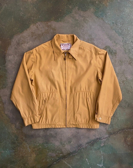 1950's McGregor Mustard Drizzler Jacket - image 1