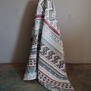 1940&#39;s Native Pattern Cotton Blanket Mint
