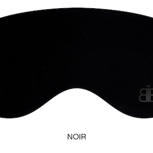 May include: Black sleep mask with a small "BB" logo in the centre.