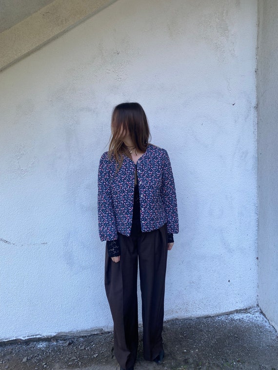 Vintage floral jacket, patchwork jacket, floral t… - image 5