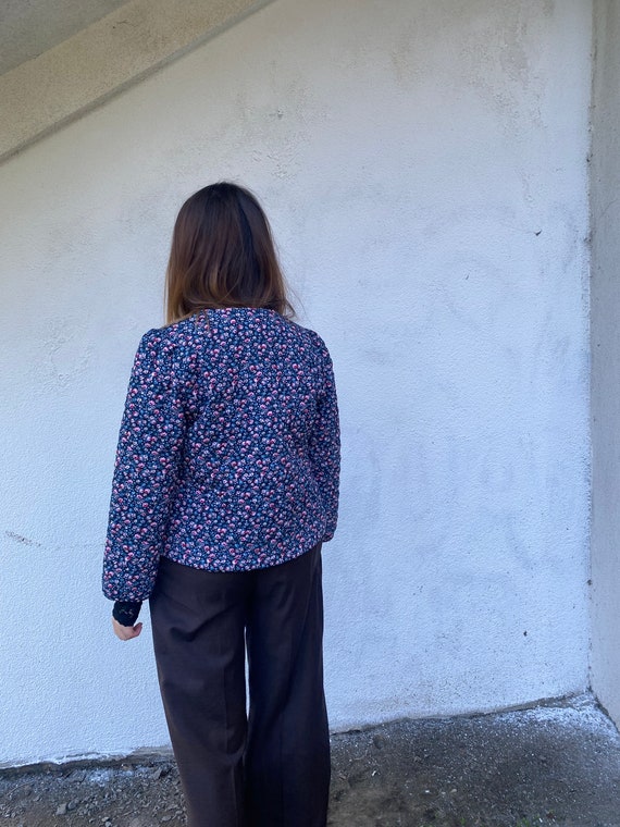 Vintage floral jacket, patchwork jacket, floral t… - image 7