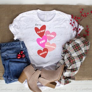 Love is Hearts SVG file