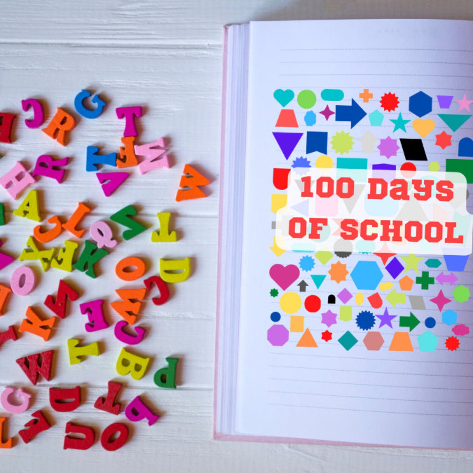 100 Days of School, SVG and PNG Digital Download File 100 Days Survived ...