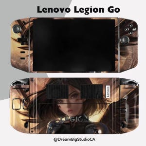 Lenovo Legion Go Skins Vinyl Sticker Set Premium Design,Protective Console Case, 3M Vinyl Cover for Lenovo Legion Go Handheld Gaming Console