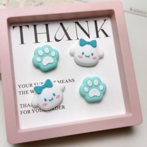 4 piezas de agarre para el pulgar, agarres para Joy-Con para Nintendo Switch/Switch Lite/Switch OLED, lindas cubiertas de joystick Joy-Con kawaii, idea de regalo para jugadores