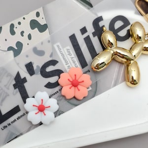 Pink Sakura Flowers Switches Thumb Grip Caps for Switch/Switch Lite/Switch OLED, 2pcs Joy-Con Joystick Covers, Nintendo Switches Accessories