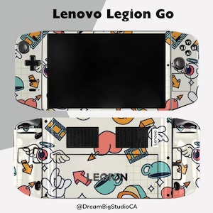 Lenovo Legion Go Skins Vinyl Sticker Set Premium Design,Protective Console Case, 3M Vinyl Cover for Lenovo Legion Go Handheld Gaming Console
